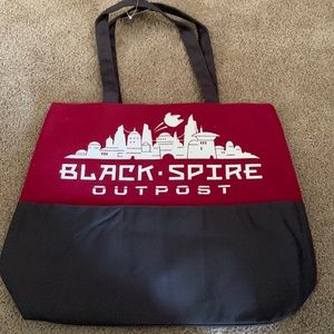 Disney Parks Tote Bag. Star Wars Galaxy’s Edge Black Spire Outpost
